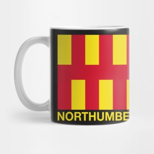 Northumberland County Flag - England Mug